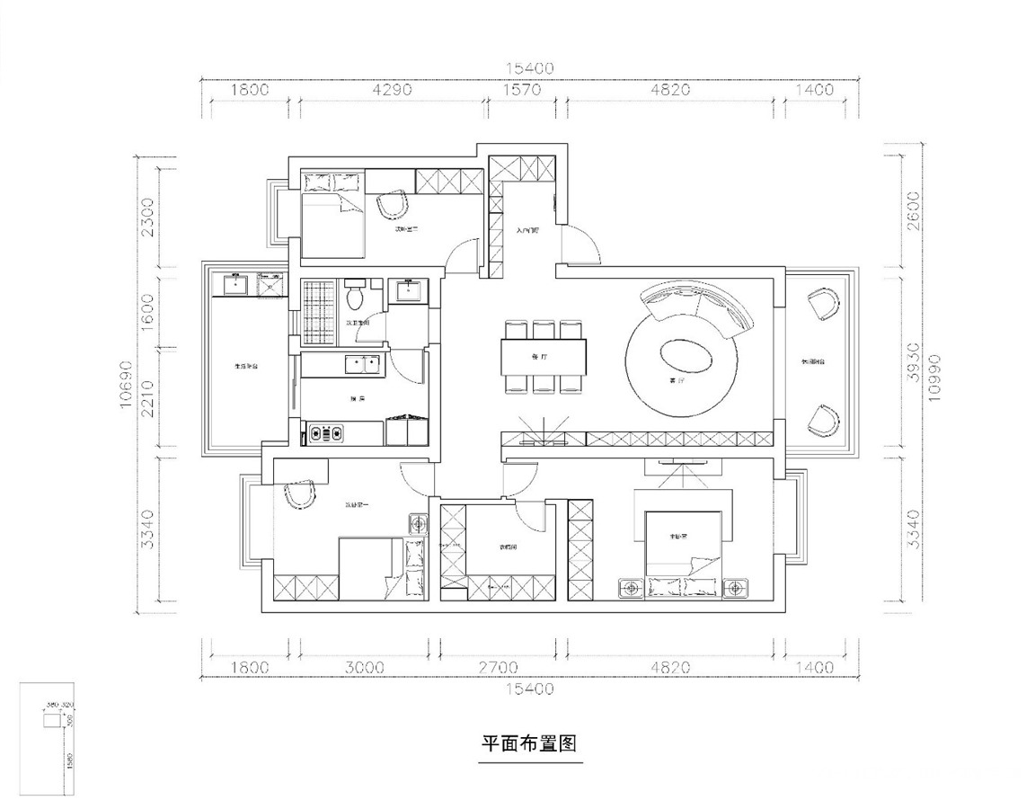 成都家装设计师平面布置图